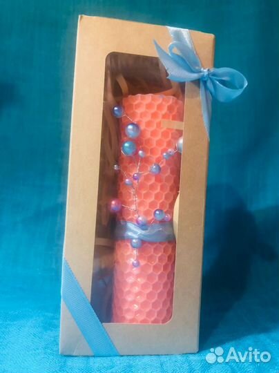 Свечи из вощины ручной работы