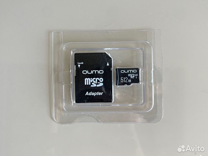 Карта памяти MicroSD + адаптер 512 gb