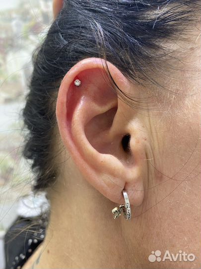 Пирсинг, прокол ушей