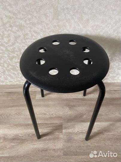 Табурет IKEA черный