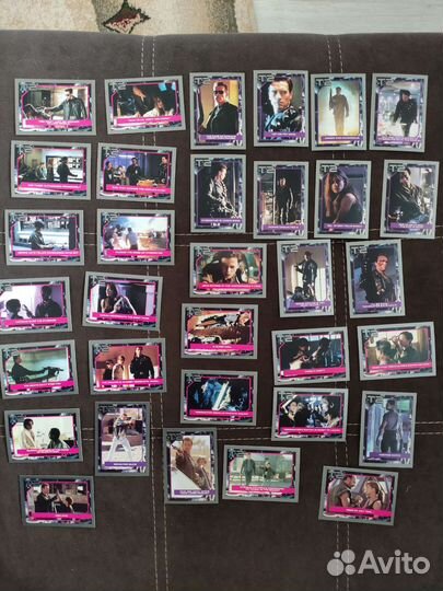 Карточки терминатор 2 90-х годов