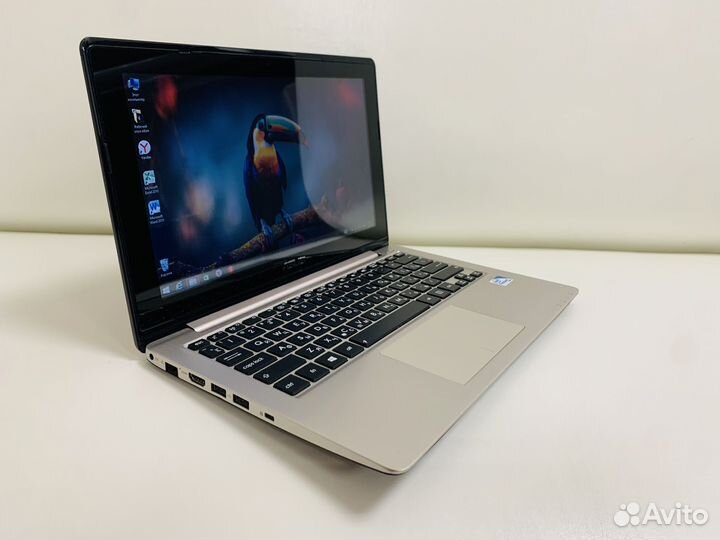 Компактный, сенсорный,громкий ноутбук