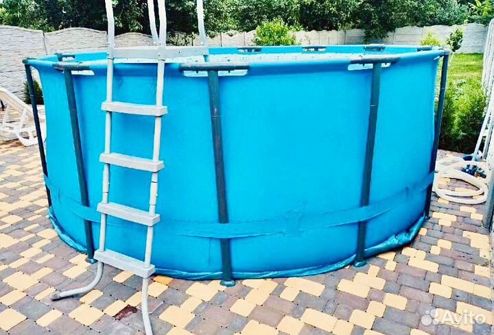 Каркасный бассейн для частного дома и сада