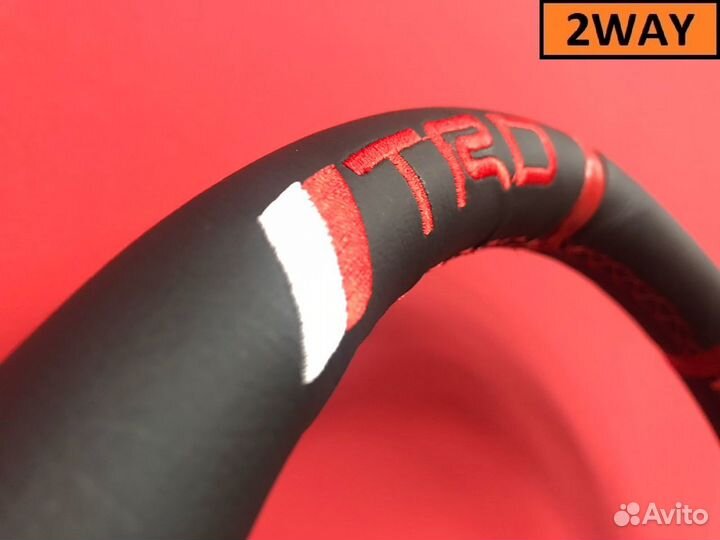 Руль TRD вынос кожа
