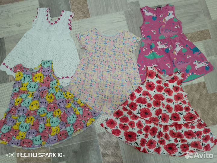 Платья 3-4 года(92-98 размера)