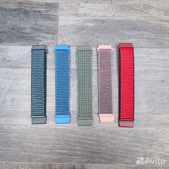 Ремешок нейлоновый для смарт-часов Xiaomi 20, 22mm