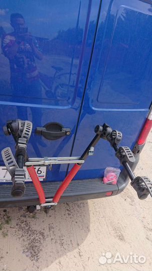 Велобагажник на фаркоп Amos Bis на 3 велосипеда