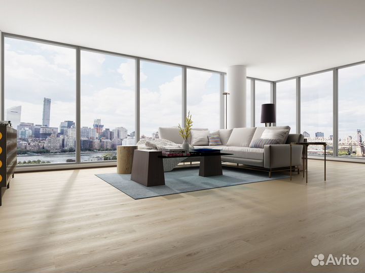 Ламинат SPC Hoi Lock Flooring Шёлк 6038PK