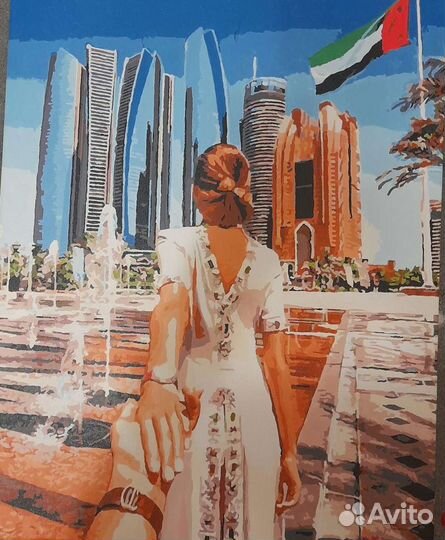 Готовая картина по номерам