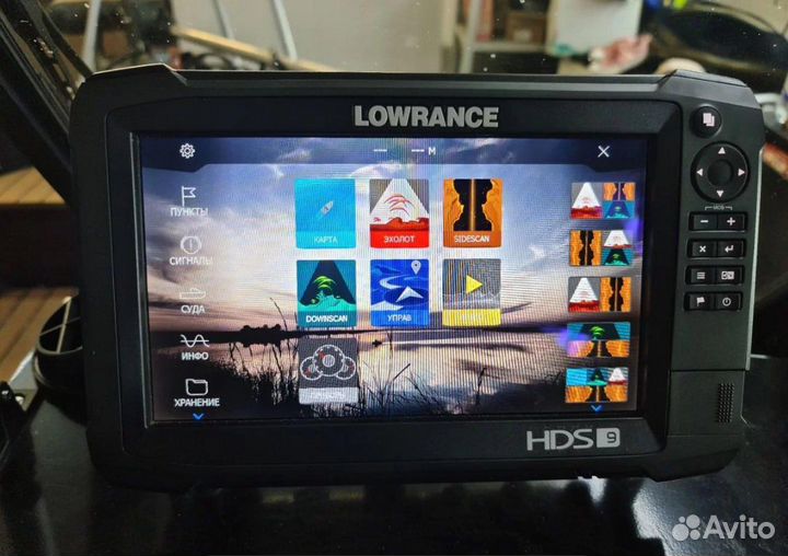 Эхолот lowrance hds 9 carbon