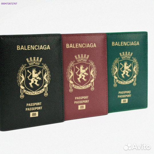 Обложка на паспорт Balenciaga (Арт.62346)