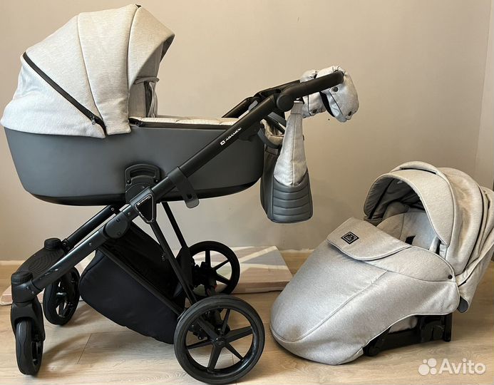 Коляска 2 в 1 adamex porto
