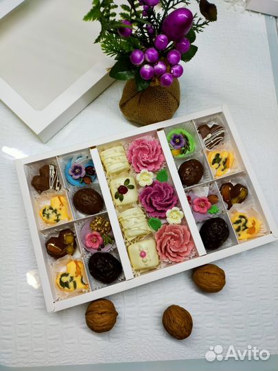 Сладкие подарки. Шоколад ручной работы