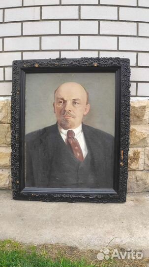 Портрет В. И. Ленин, живопись