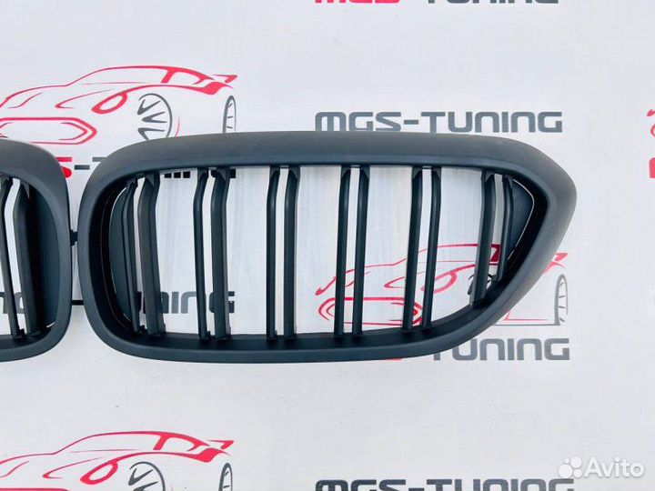 Решетка BMW 5 серии G30 в стиле М5 черная матовая