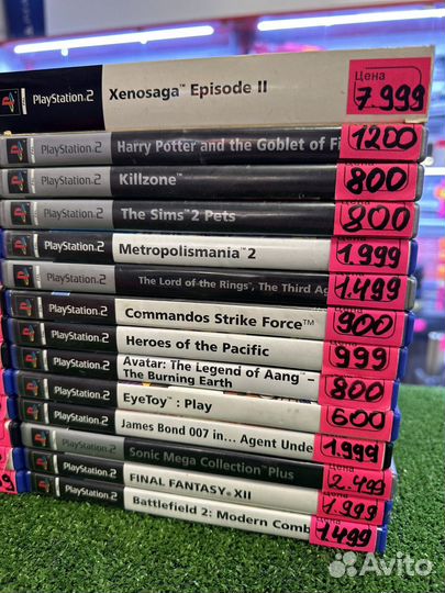 Игры PS2 лицензия