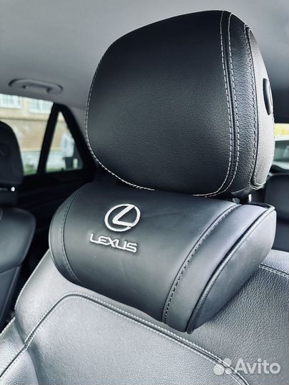 Автомобильная подушка для шеи Лексус Lexus 2шт