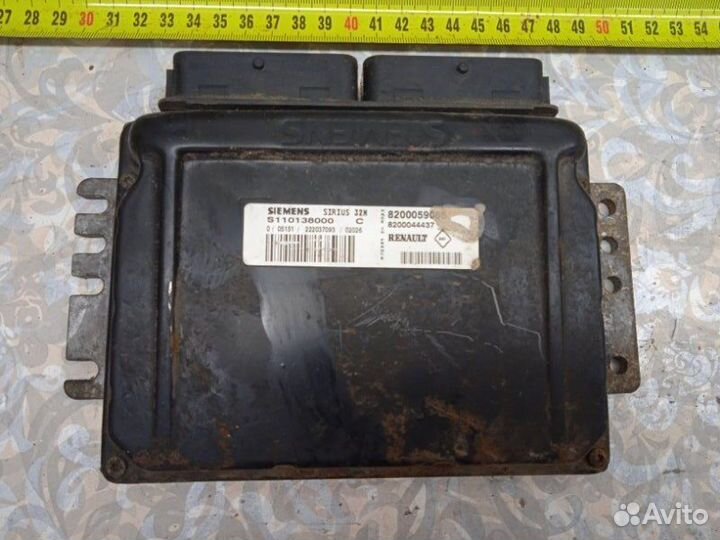 Блок управления двигателем Renault Symbol 1 2004