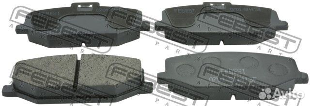 Колодки тормозные передние комплект