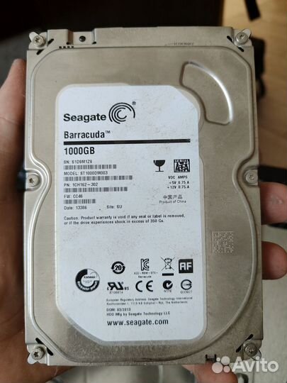 Жесткий диск 1 тб + корпус пк+Дисковод