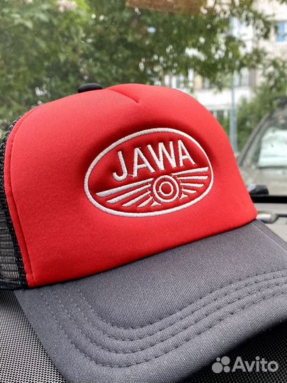 Кепка с лого мотоцикл Jawa 350 Ява бейсболка