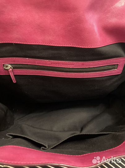 Сумка кожаная Pierre Balmain, сумка-портфель
