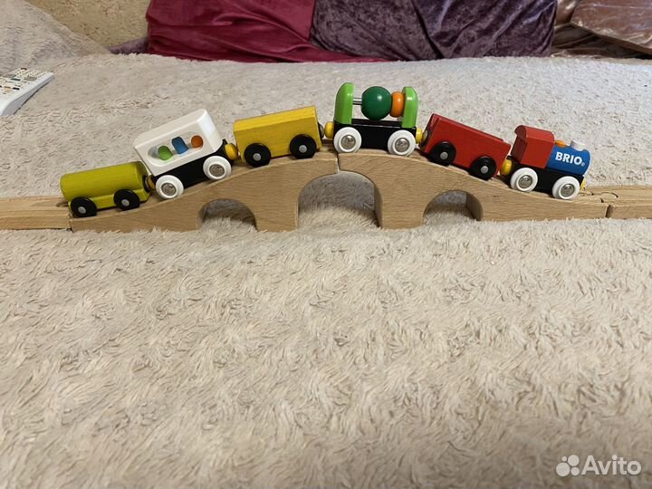 Деревянная железная Дорога IKEA brio