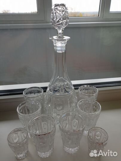 Графин со стаканами СССР