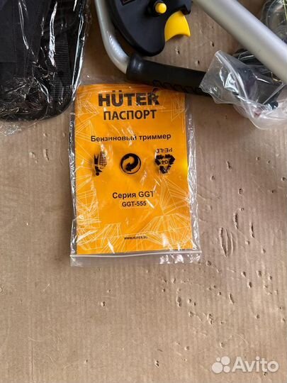 Триммер бензиновый huter