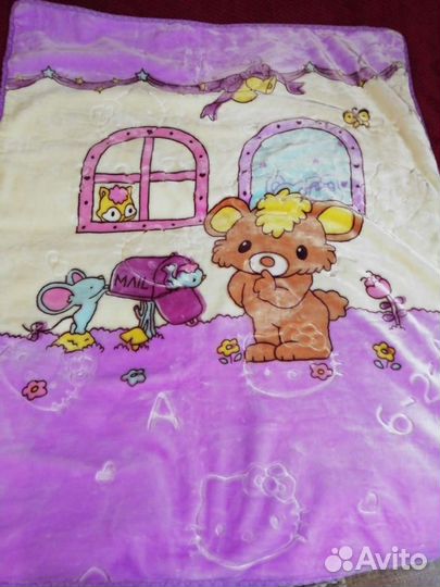 Детский плед