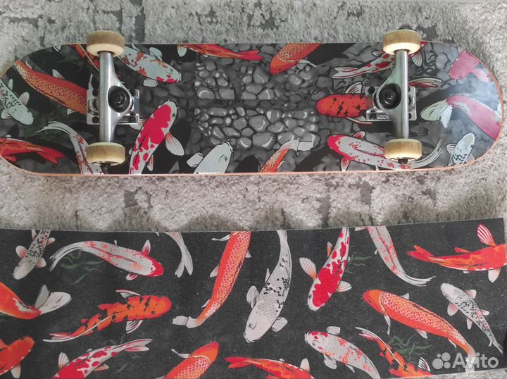 Скейтборд footwork carp