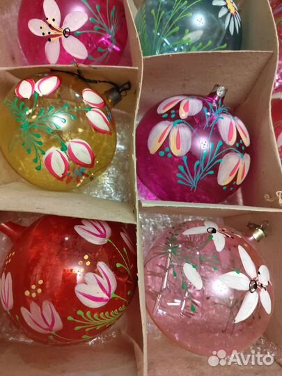 Елочные игрушки СССР