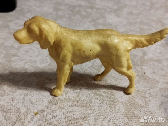 Собака колкий пластик СССР