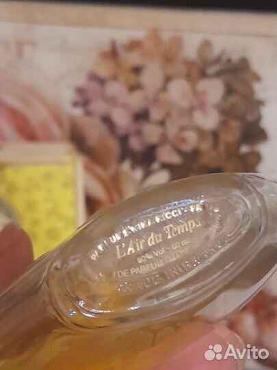 Nina ricci l'air du temps EDP дух времени винтаж