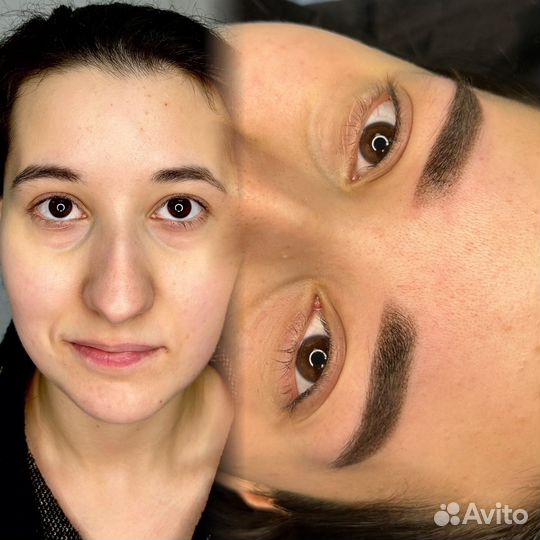 Перманентный макияж бровей, губ, межреснички