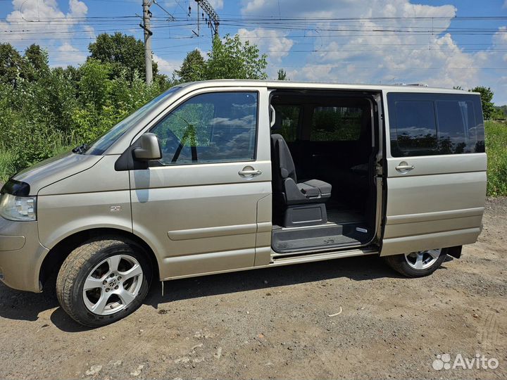 Volkswagen Multivan 2.5 МТ, 2008, 132 000 км