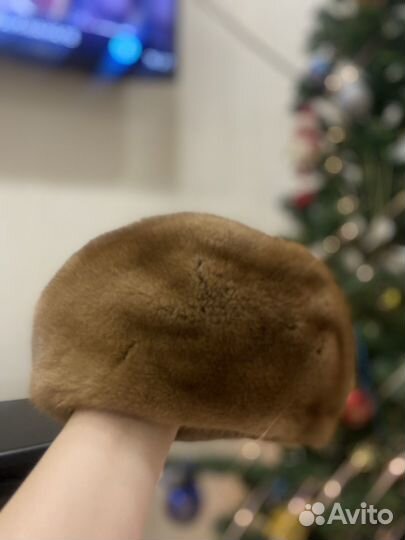 Берет норковый