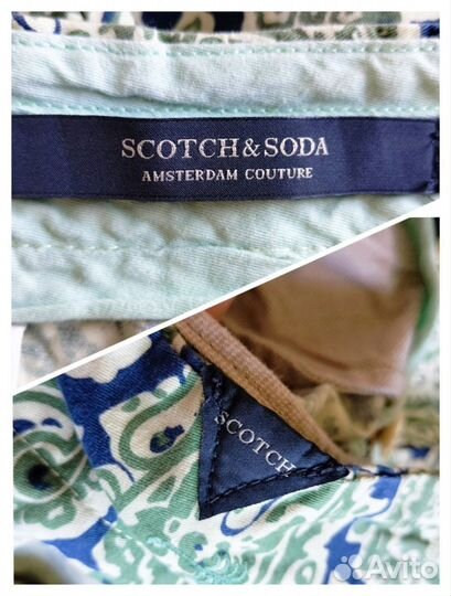 Scotch&soda шикарные летние шорты 48 M