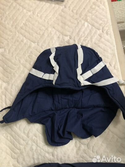 Подшлемник строительный ватный