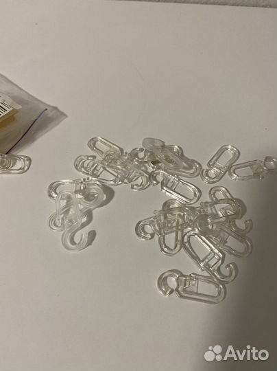 Крючки для штор и колечки