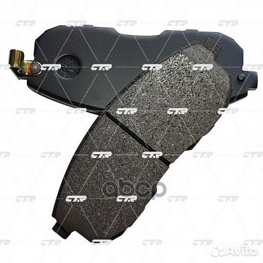 Колодки тормозные дисковые nissan GK0731 ckn-16