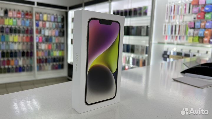 iPhone 14 plus starlight, 256gb, new