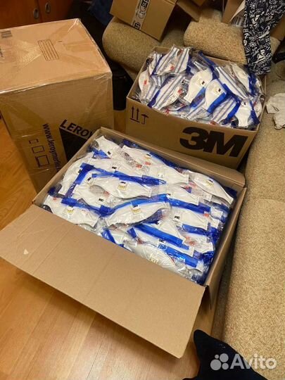 Респиратор 3М 9322+ aura FFP2, 10шт