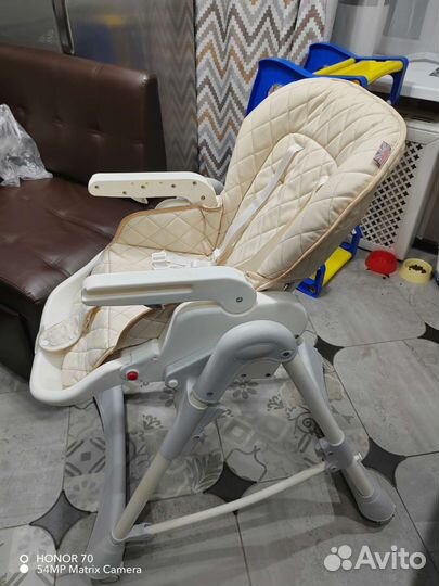 Стульчик для кормления happy baby classic