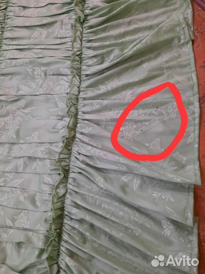 Комплект шторы и покрывало