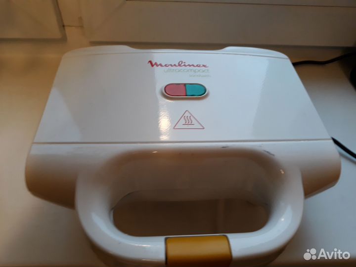 Бутербродница вафельница moulinex