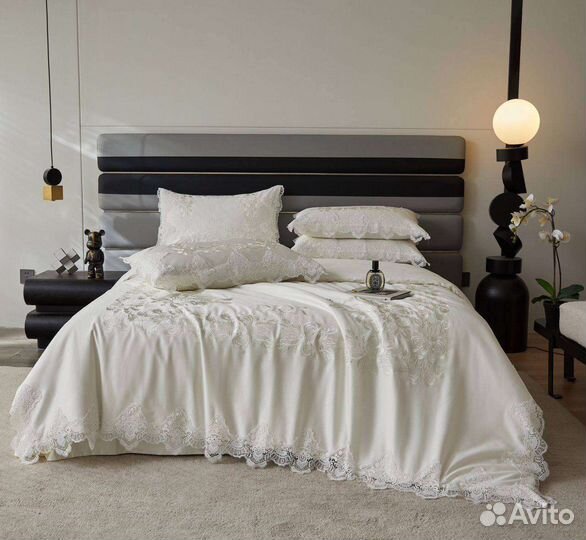 Комплект постельного белья Кружево Lux