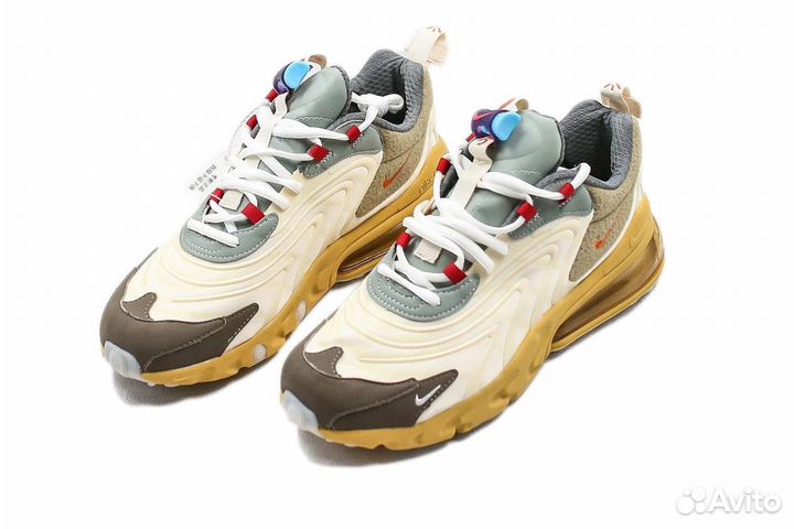 Кроссовки nike air max 270 react x Travis Scott