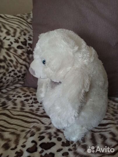 Мягкая игрушка белый медведь подарок