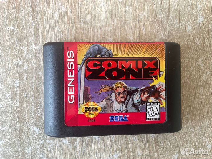 Картриджи Comix Zone и mkiii Ultimate